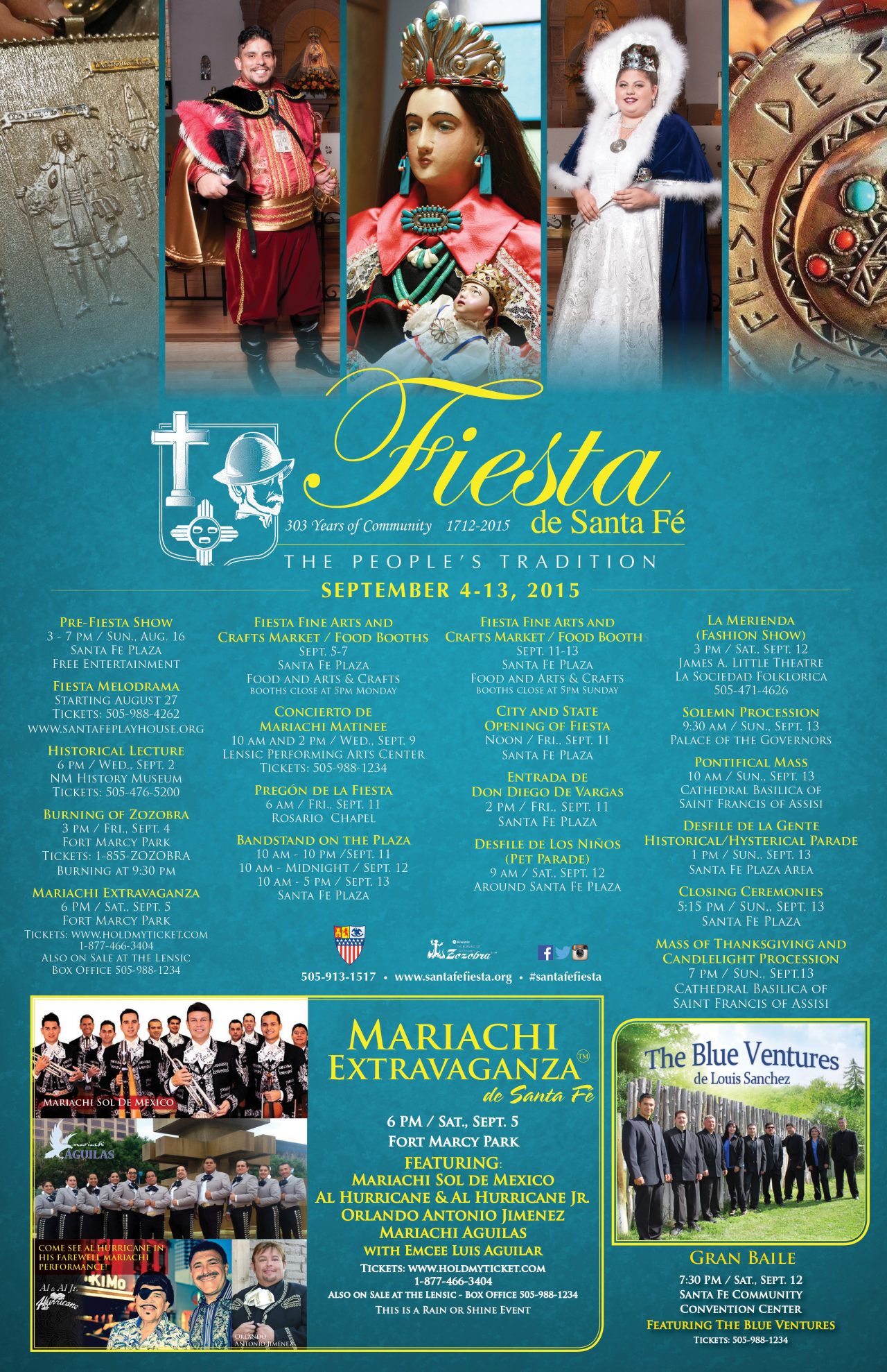 Fiesta de Santa Fe 2015 Highlights and Information