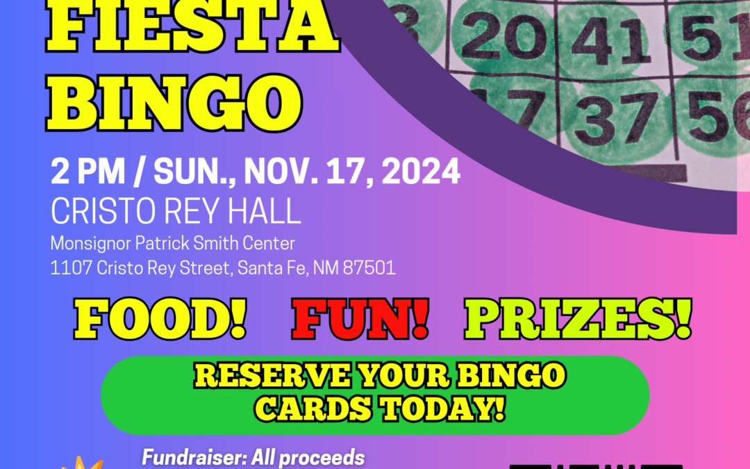 Santa Fe Fiesta, Inc. Bingo